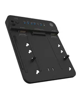 ICY BOX Docking- und Klonstation IB-2915MSCL-C31 - Card Reader: Kein - Datenanschluss Seite A: Type-C USB 3.1 Gen 2 - Stromversorgung: Externes Netzteil - Detailfarbe: Schwarz - Speicherschnittstelle: SATA III (6Gb/s) - Festplatten Formfaktor: 3.5 - 2.5 -