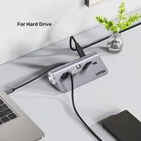 UNITEK ALUMINIUM USB-C HUB 2X USB-A 2X USB-C 5GBPS