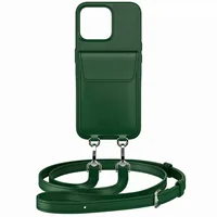 Urbany's Necklace Case Handykette+ RACING GREEN iPhone Air - Farbe: Grün - Fallsicher: Nein - Kompatible Hersteller: Apple - Detailfarbe: Grün - Mobiltelefon Kompatibilität: iPhone Air - Material: Kunstleder