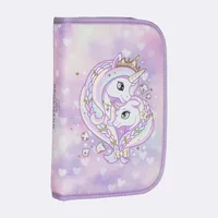 Beckmann Schulrucksack-Set Active Air Flx Unicorn Princess, 6-teilig - Altersempfehlung ab: 6 Jahren - Wasserabweisend: Ja - Detailfarbe: Violett - Gewicht: 1000 g - Volumen: 25 l - Motiv: Einhorn