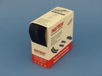 FASTECH Klettband-Box Navy Blau - Produkttyp: Klettband - Ausstattung Kabelmanagement: Standard-Klettband zum Nähen - Detailfarbe: Marineblau - Breite: 25 mm - Länge: 5 m - Material: Polyamid (PA)