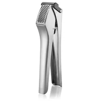 GEFU Knoblauchpresse Garlico Silber - Detailfarbe: Silber - Spülmaschinenfest: Ja - Material: Edelstahl - Kunststoff