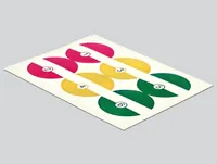 Delock Kabelmarker Clip Set 4 Stück