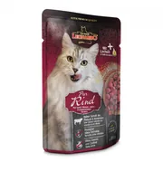 Leonardo Cat Food Nassfutter Rind Pur, 85 g - Tierbedürfnis: Haut & Fell - Geschmacksrichtung: Rind - Zertifikate: Keine Zertifizierung - Fleischsorte: Rind - Packungsgrösse: 85 g - Futtereigenschaft: Getreidefrei - Ohne künstliche Zusätze - Hypoallergen 