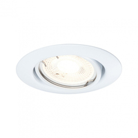 Paulmann Einbauspot LED Base Basisset, GU10, 10 x 10W, Weiss - Leuchten Kategorie: Einbauleuchte - Betriebsart: Netzbetrieb - Lampensockel: GU10 - Farbtemperatur Kelvin: Je nach Leuchtmittel - Gesamtleistung: 10 W - Farbwiedergabeindex CRI: 0