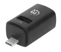 MANHATTAN 3-Port USB 3.0 2.0 USB-C Stecker auf 3xA-Buchse