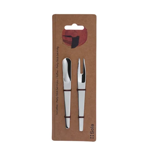 Sola Basic Alpha flatware set 4 pc(s) Silver