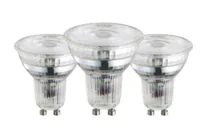 EGLO Leuchten Lampe 2.5W GU10 3er Pack Warmweiss (WW) - Energieeffizienzklasse: A - Lampensockel: GU10 - Protokoll: Ohne - Smart Home: Nicht kompatibel - Farbtemperatur Kelvin: 2700 K - Gesamtleistung: 2.5 W