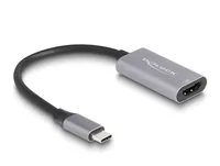 DeLOCK 60021 USB graphics adapter 7680 x 4320 pixels Black, Grey