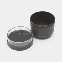 Brabantia Yoghurtbehälter Make & Take 500 ml, Dunkelgrau - Materialtyp: Kunststoff - Unterteilungsmöglichkeit: Nein - Material: Kunststoff - Detailfarbe: Dunkelgrau - Mikrowellenfest: Ja - Spülmaschinenfest: Ja