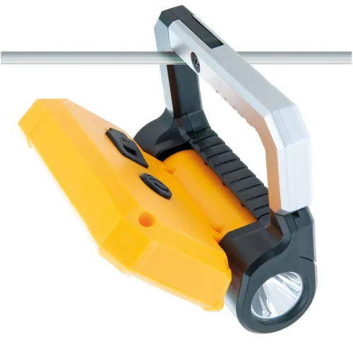 Schwaiger LED Arbeitsleuchte mit Taschenlampe 300Lm sch.gel