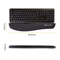 Fellowes Workplace Handgelenkauflage PlushTouch Schwarz - Eingabegeräte: Tastatur