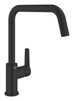 GROHE Küchenarmatur Start Schwarz, 3/8, U-Auslauf - Montage: Einlochmontage - Produktfamilie: Start - Ausziehbare Brause: Nein - Ausführung: Einhebelmischer - Anschlussmass: 3/8 - Anschlussart: Niederdruckarmatur (3 Anschlüsse)