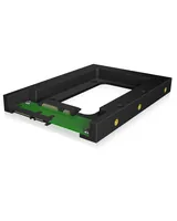 Einbaurahmen IcyBox HDDSSD Konverter 2,5 -> 3,5 retail