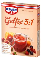 Dr.Oetker Gelfix Super 3:1 75g - Produktionsland: Deutschland - Zertifikate: Keine Zertifizierung - Produkttyp: Geliermittel - Verpackungseinheit: 1 Stück - Packungsgrösse: 75 g - Fairtrade: Nein
