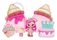 Yummiland Beauty Bag Playset + Lip Gloss Doll - Ice Cream Beauty Bag, Basteln