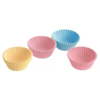 Zenker Muffinförmchen Sweet Sensation Gelb/Rosa/Blau, 100 Stück - Materialtyp: Papier - Material: Papier - Zertifikate: Keine Zertifizierung - Motiv: Ohne Motiv - Backform Typ: Muffin-Backform - Eigenschaften: Keine Eigenschaft