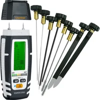 Laserliner Materialfeuchtemessgerät DampMaster Compact Pro - Funktionen: Feuchtemessung - Anwendungsbereich: Haus
