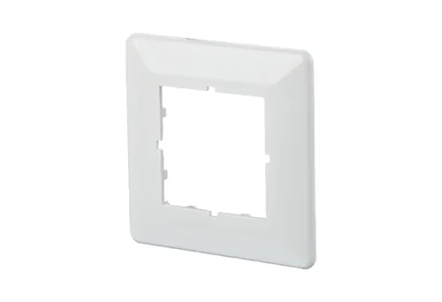 METZ CONNECT Abdeckplatte 80 x 80 mm reinweiß, E-DAT C6