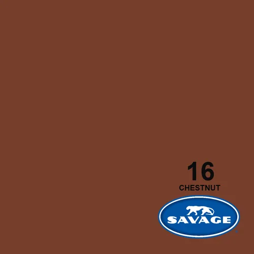 Savage Universal Chestnut Seamless Paper Brown