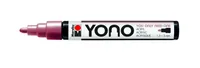Marabu Acrylmarker YONO 1.5 - 3 mm Rosé-Gold - Strichstärke: 1.5 - 3 mm - Verpackungseinheit: 1 Stück - Oberfläche: Leinwand - Metall - Kunststoff - Holz - Stein - Glas - Textilien - Beton - Porzellan - Papier - Set: Nein - Detailfarbe: Rosegold - Eigensc