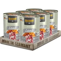 Belcando Nassfutter Holistic Lamb 400 g - Tierbedürfnis: Kein besonderes Bedürfnis - Nachhaltigkeit: Nicht angegeben - Lebensphase: Adult - Tierart: Hund - Fleischsorte: Lamm - Futtereigenschaft: Getreidefrei - Ohne künstliche Zusätze - Ohne Zuckerzusatz