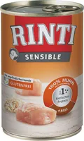 Rinti Nassfutter Sensible Dose Huhn + Reis, 400 g - Tierbedürfnis: Verdauung - Magen & Darm - Nachhaltigkeit: Nicht angegeben - Lebensphase: Adult - Produkttyp: Alleinfutter - Packungsgrösse: 400 g - Fleischsorte: Huhn