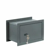 Burgwächter Wandtresor Pure Safe PSW 120 K - Widerstandsfähigkeit: Keine Angabe - Schlossart: Schlüssel - Nutzinhalt Gesamt: 10.6 l - Detailfarbe: Schwarz - Verwendung Tresor: Sicherheit - Anzahl Bolzen: 2