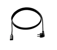 BACHMANN Zuleitung H05VV-F 3G1,0mm sw 3,0m Typ 30/35 C13