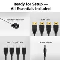 ATEN CS784H 4-Port USB HDMI KVM Switch