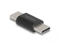 Delock USB-Adapter 3.2 Gen 2, 10Gbps USB-C Stecker - USB-C Stecker - Detailfarbe: Schwarz - USB Standard: 3.1 Gen 2 (10 Gbps) - Winkelstecker: Nein - Steckertyp Seite B: USB-C Stecker - Besondere Eigenschaften: Keine - Steckertyp Seite A: USB-C Stecker