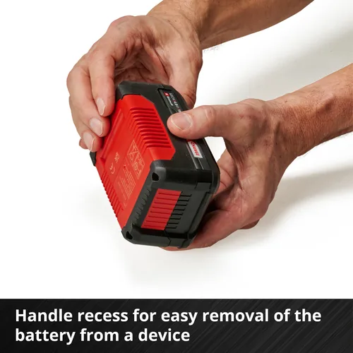 Power-X-Change Starter-Kit A1, 18Volt 4Ah (schwarz/rot, Akku + Ladegerät)