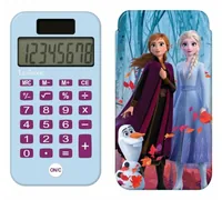 Lexibook Taschenrechner Die Schneekönigin - Stromversorgung: Solarbetrieb - Batteriebetrieb - Typ: Taschenrechner - Detailfarbe: Blau - Displaytyp: Digital - Anzahl Zeilen: 1 × - Anzahl Stellen: 8 ×