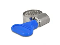 Delock Schlauchschellen-Set 10-16 mm, Blau 10 Stück - Detailfarbe: Blau - Art: Schlauchschellen