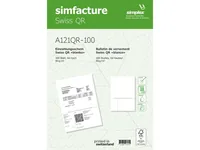 SIMPLEX Simfacture Swiss QR FSC A4 A121QR-100 univ.perforiert,90g 100 Blatt