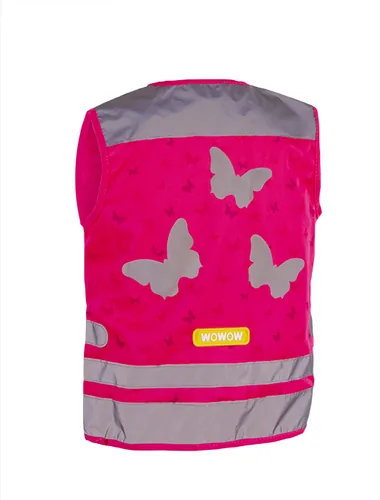 wowow Reflexweste Nutty Jacket XS - Befestigung: Oberkörper - Farbe: Pink - Typ: Weste