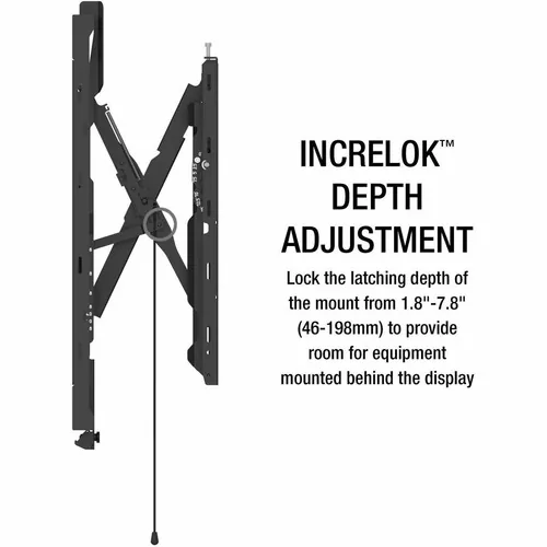 Peerless-AV Wandhalterung STS680 49-120'' - Eigenschaften: Ausziehbar - Feinjustierbar - Neigbar - Sicherheitsverschluss - Werkzeuglos Feinjustierbar - Montagemuster: Standard VESA 1000x600 - Standard VESA 200x100 - Standard VESA 200x200 - Standard VESA 3