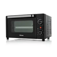 Tristar Backofen OV-3615 10 l, Schwarz - Funktionen: Backen - Grill - Ober-/Unterhitze - Ausstattung: Backblech - Timer-Funktion - Gitterrost - Regulierbarer Thermostat - Breite: 37 cm - Höhe: 22.7 cm - Tiefe: 31.5 cm - Detailfarbe: Schwarz