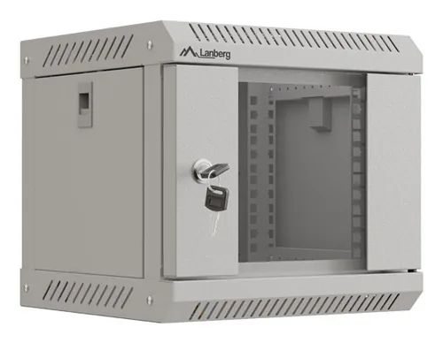 LANBERG 10"" 4U 300x300 Wandgehäuse Glastür FlatPack gr