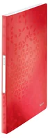 Leitz Sichtbuch WOW A4, Rot - Typ: Sichtbuch - Ausstattung: 40 Blatt - Detailfarbe: Rot - Material: Polypropylen (PP)