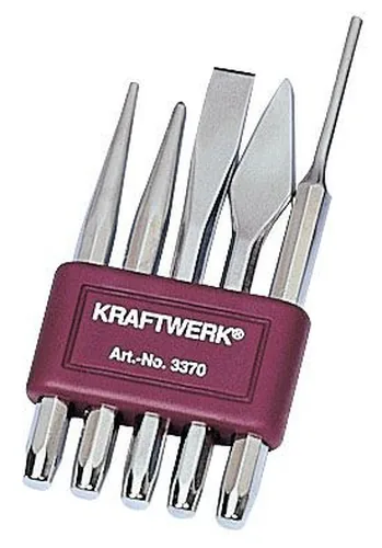 Kraftwerk Durchschlag-Satz 5-teilig - Set: Ja - Werkzeugtyp: Diverse - Grösse: Diverse