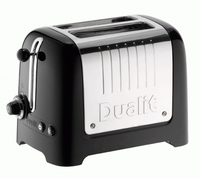 Dualit 2 Slot  Lite Toaster schwarz