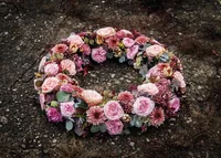 Opiflor Steckschaumkranz Ringo 40 cm - Detailfarbe: Grün