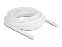 Delock Geflechtschlauch selbstschließend 5 m x 13 mm weiß