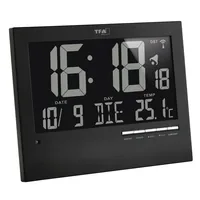 TFA-Dostmann Digital Radio-Controlled Clock with Automatic Backlight
