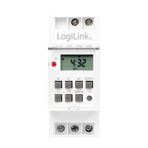 Logilink Zeitschaltuhr, digital zur Hutschienenmontage