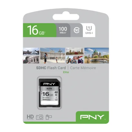 SD KARTE ELITE 16GB PNY SD