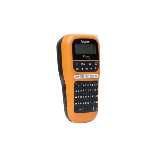 PTOUCH Gerät inkl. PT-E110VP Koffer, Adapter und Band