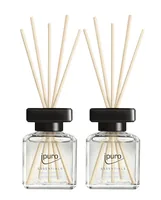 ipuro Duftstäbchen Cotton Fields 2 x 50 ml Set 100 ml - Duft: Anis - Geranie - Moschus - Rose - Tonkabohne - Vanille - Veilchen - Vetiver - Zedernholz - Volumen: 100 ml
