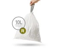 simplehuman CW0201 Abfallbeutel 10 l Weiß 20 Stück(e)